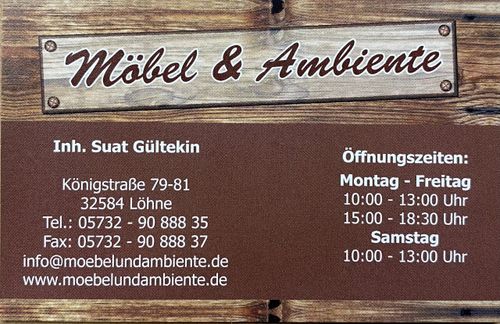 Logo von Möbel & Ambiente