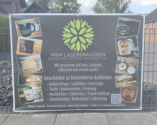 Logo von M&M Lasergravuren