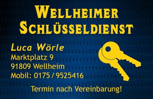 Logo von Wellheimer Schlüsseldienst