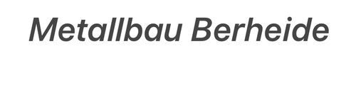 Logo von Metallbau Berheide 