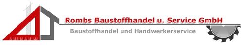 Logo von Rombs Baustoffhandel und Service GmbH