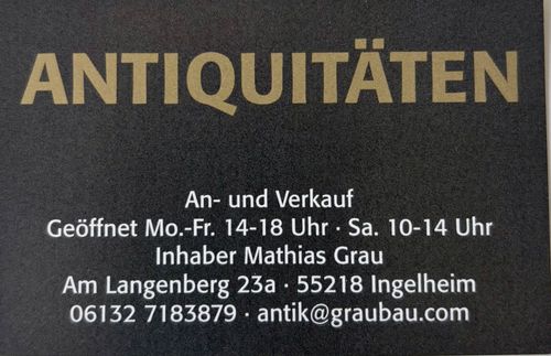 Logo von Antiquitäten Grau 