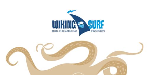 Logo von Segel-und Surfschule Wikingsurf