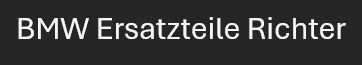Logo von BMW Ersatzteile Richter