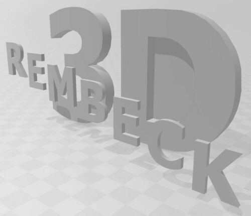 Logo von Rembeck 3D-Druck