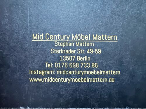 Logo von Mid Century Möbel Mattern