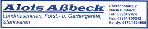 Logo von Alois Aßbeck Landtechnik