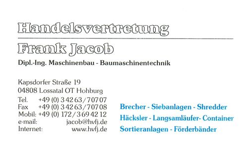 Logo von Handelsvertretung Frank Jacob