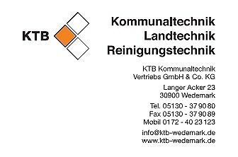 Logo von KTB Kommunaltechnik Vertriebs GmbH & Co. KG