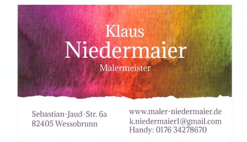 Logo von Malerbetrieb Klaus Niedermaier
