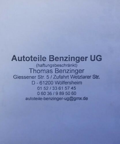 Logo von Autoteile Benzinger UG