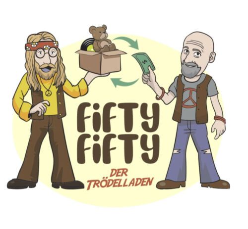 Logo von FiftyFifty - Der Trödelladen