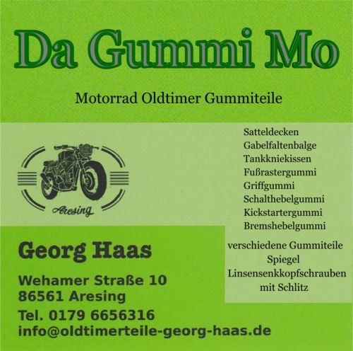 Logo von Motorrad Oldtimer Gummiteile  - Georg Haas