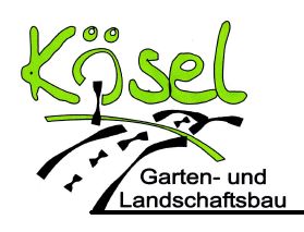 Logo von Kösel Garten- und Landschaftsbau