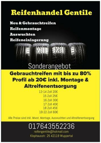 Logo von Reifen Gentile Gebraucht Reifen & Export Tyre