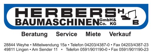 Logo von Herbers Baumaschinen GmbH & Co. KG
