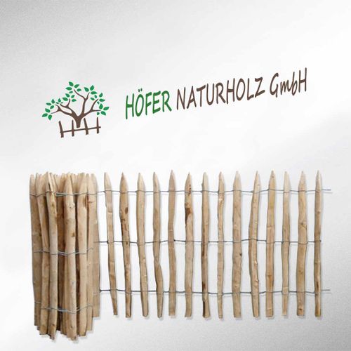 Logo von Höfer Naturholz GmbH - Staketenzaun Kastanienholz Zäune und Pfähle