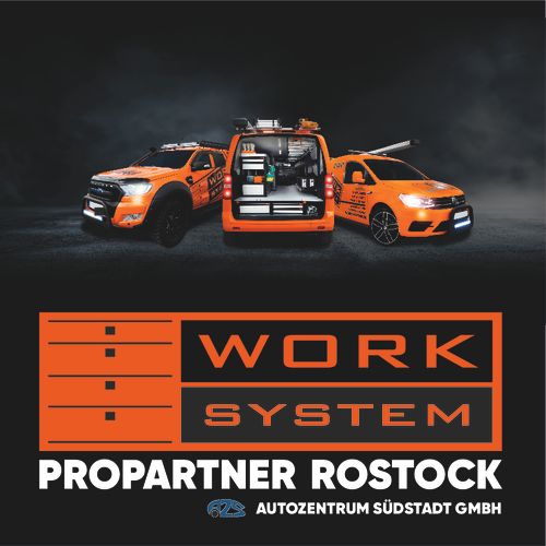 Logo von AutoZentrum Südstadt GmbH + WORK SYSTEM ProPartner Rostock 