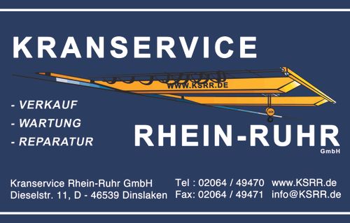 Logo von Kranservice Rhein Ruhr GmbH