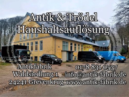 Logo von Antik Fabrik Trödelmarkt & Haushaltsauflösung 