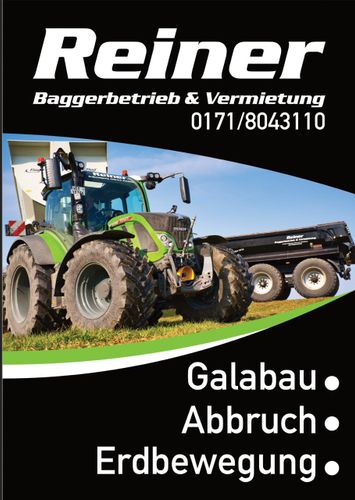 Logo von Reiner Baggerbetrieb & Vermietung 
