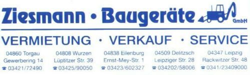 Logo von Ziesmann Baugeräte GmbH