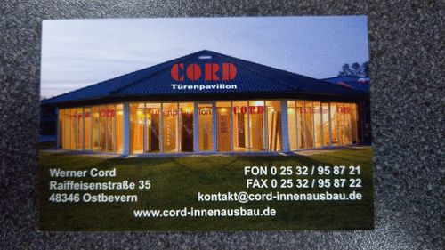 Logo von Cord Türenpavillon Türen Böden