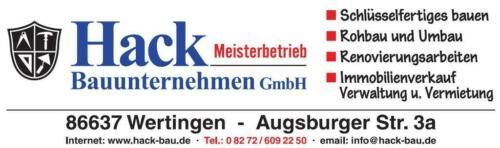 Logo von Hack Bauunternehmen GmbH