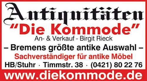 Logo von Antiquitäten Die Kommode